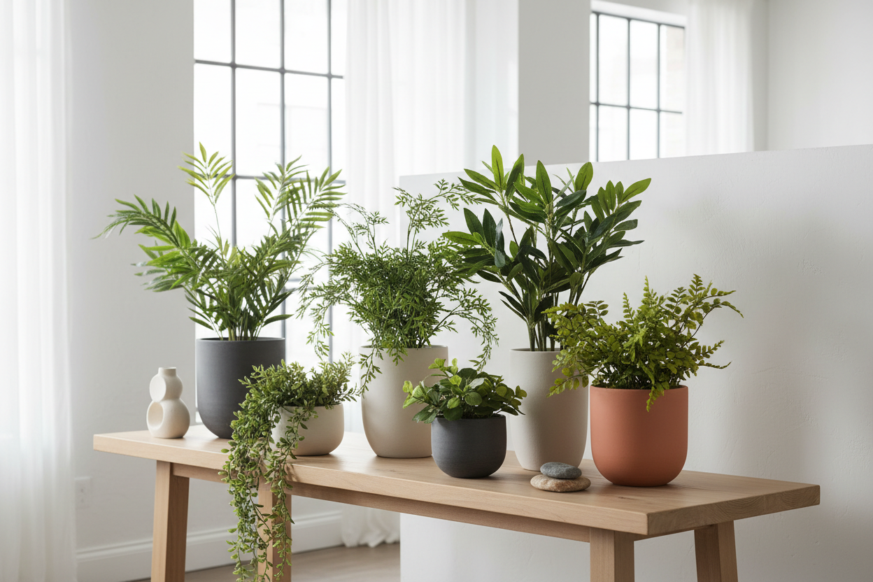 Fake plants slideshow image